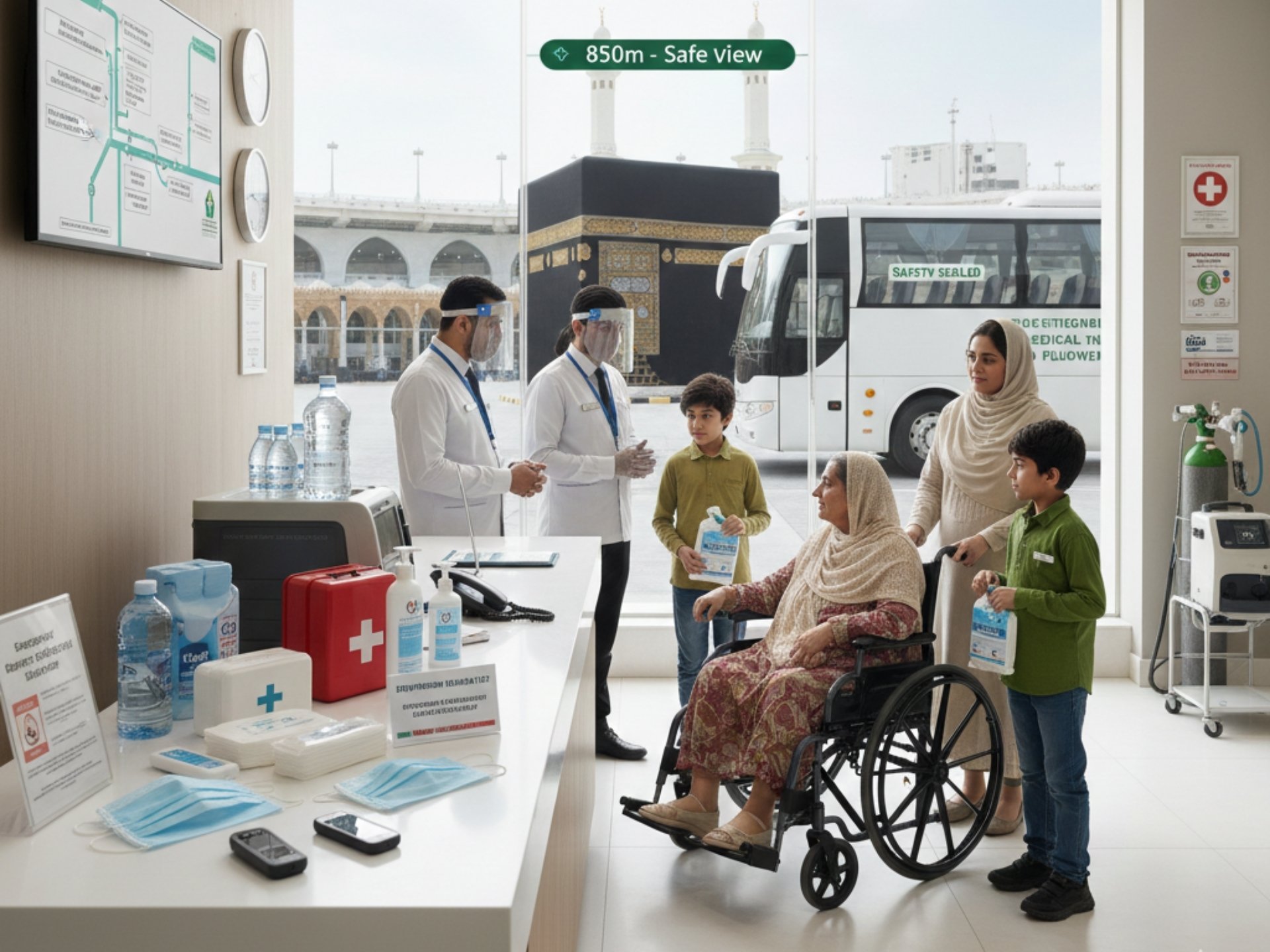 Health, Safety, and Practical Support Included