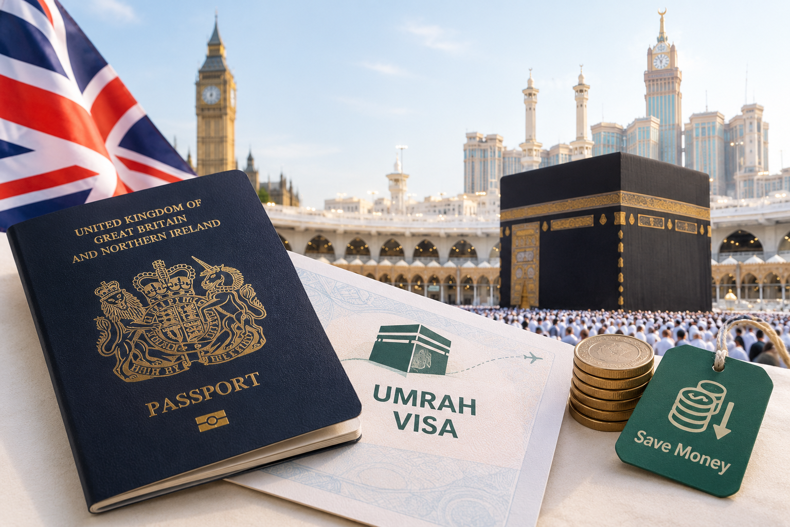 Cheapest Way to Get an Umrah Visa From the UK