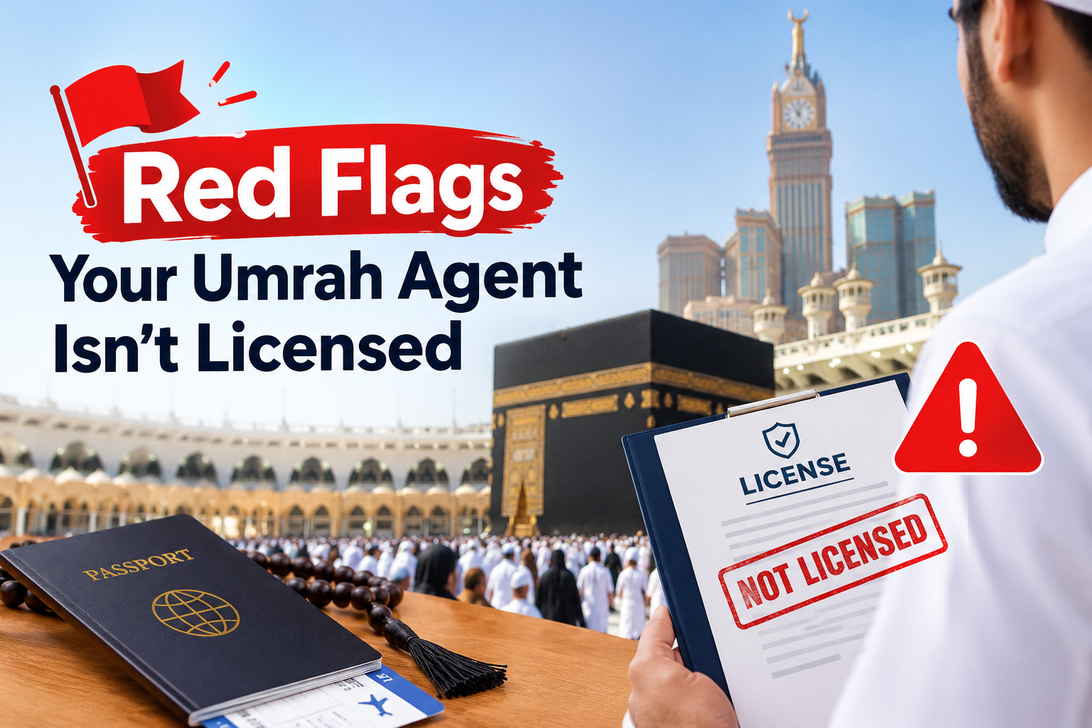 Red Flags That Mean Your Umrah Agent Isn't Licensed